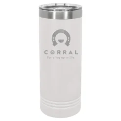 Corral Riding Academy Skinny Tumbler